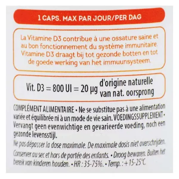 Be-Life Natur-D 800 200 capsules