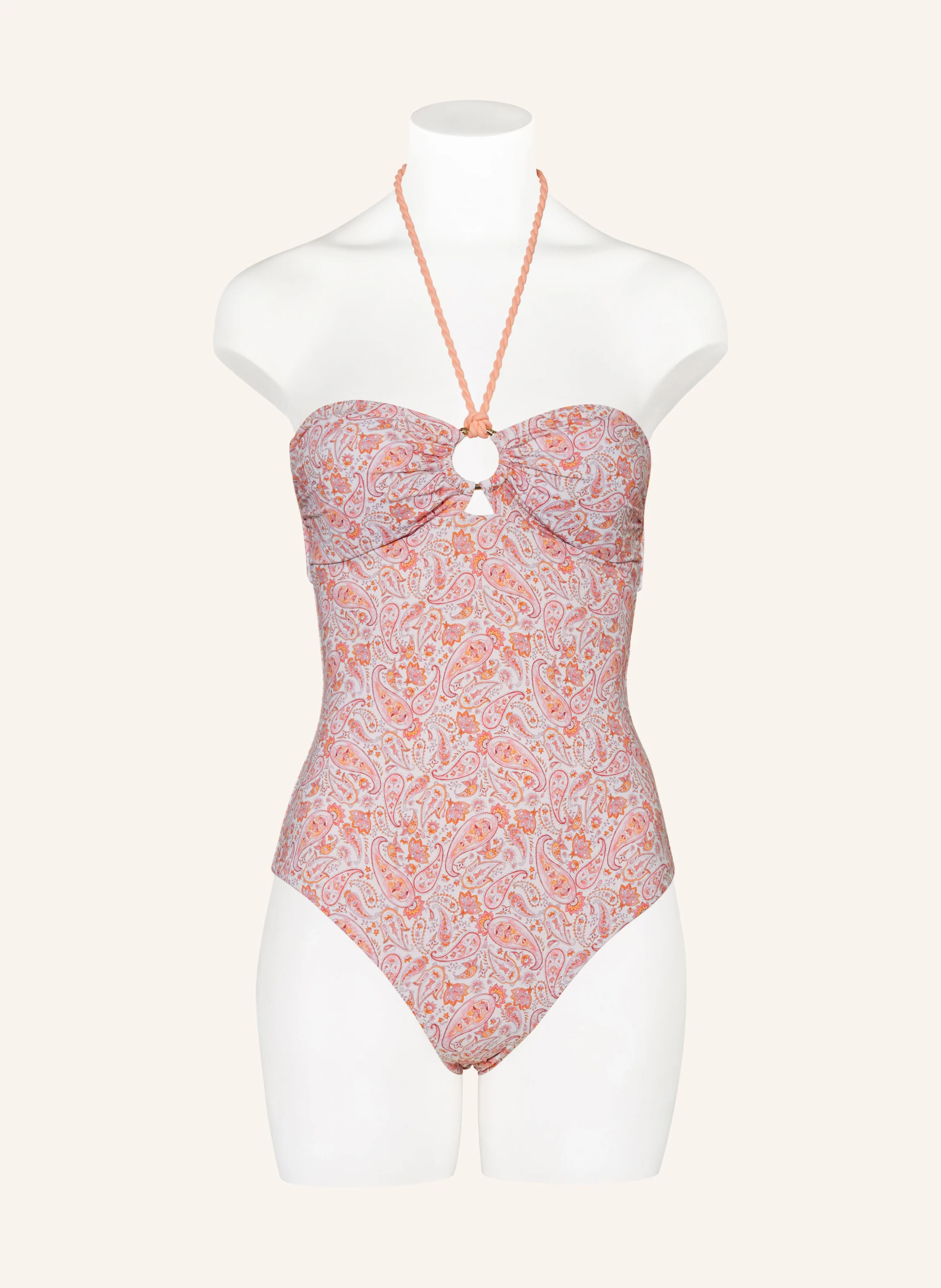 heidi klein Bandeau-Badeanzug MUSKMELON BAY