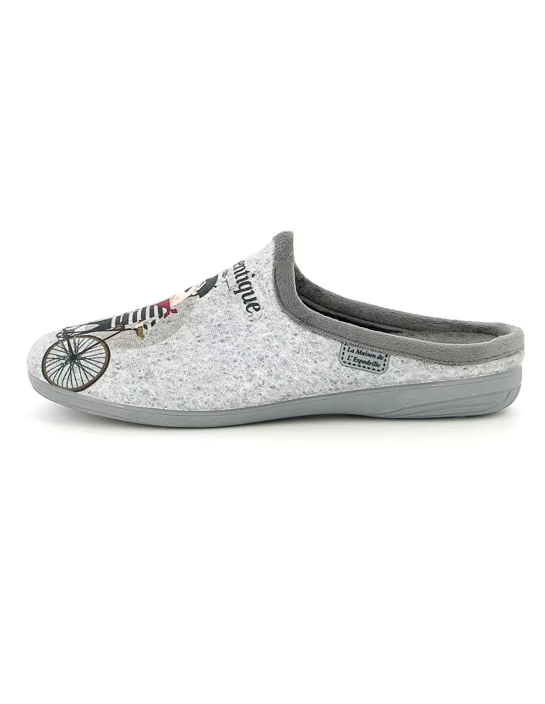 LA MAISON DE L ESPADRILLE 6746 - Pantoufles & chaussons Gris