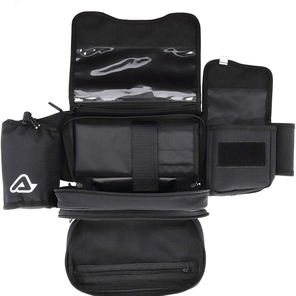 Acerbis - Sacoche banane Impact Logo Noir / Blanc