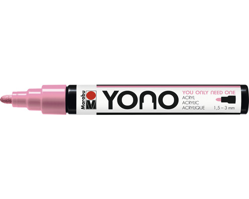 Marabu Yono marker, roze 033, 1,5-3 mm