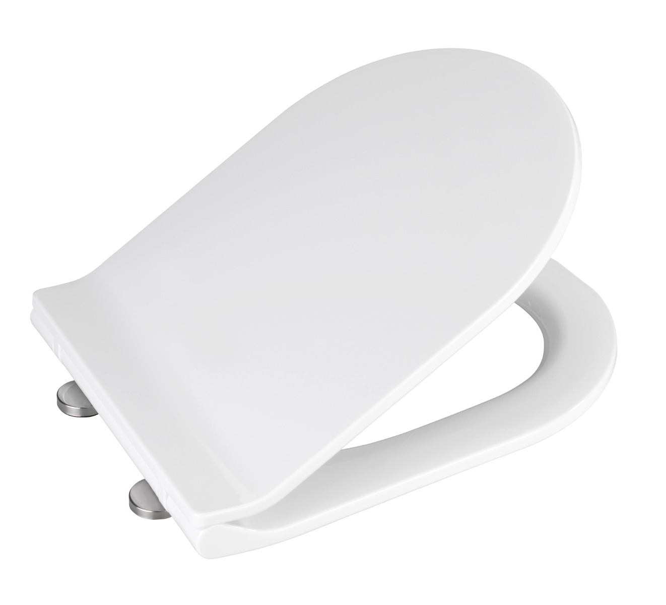 Wenko Habos Easy-Close toiletzitting wit
