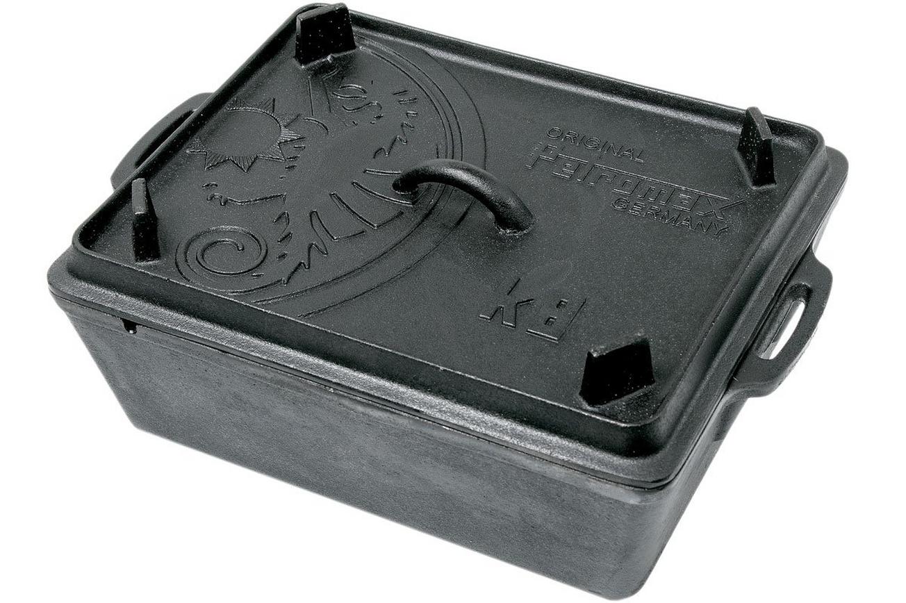 Petromax K8 broodpan met deksel, gietijzer