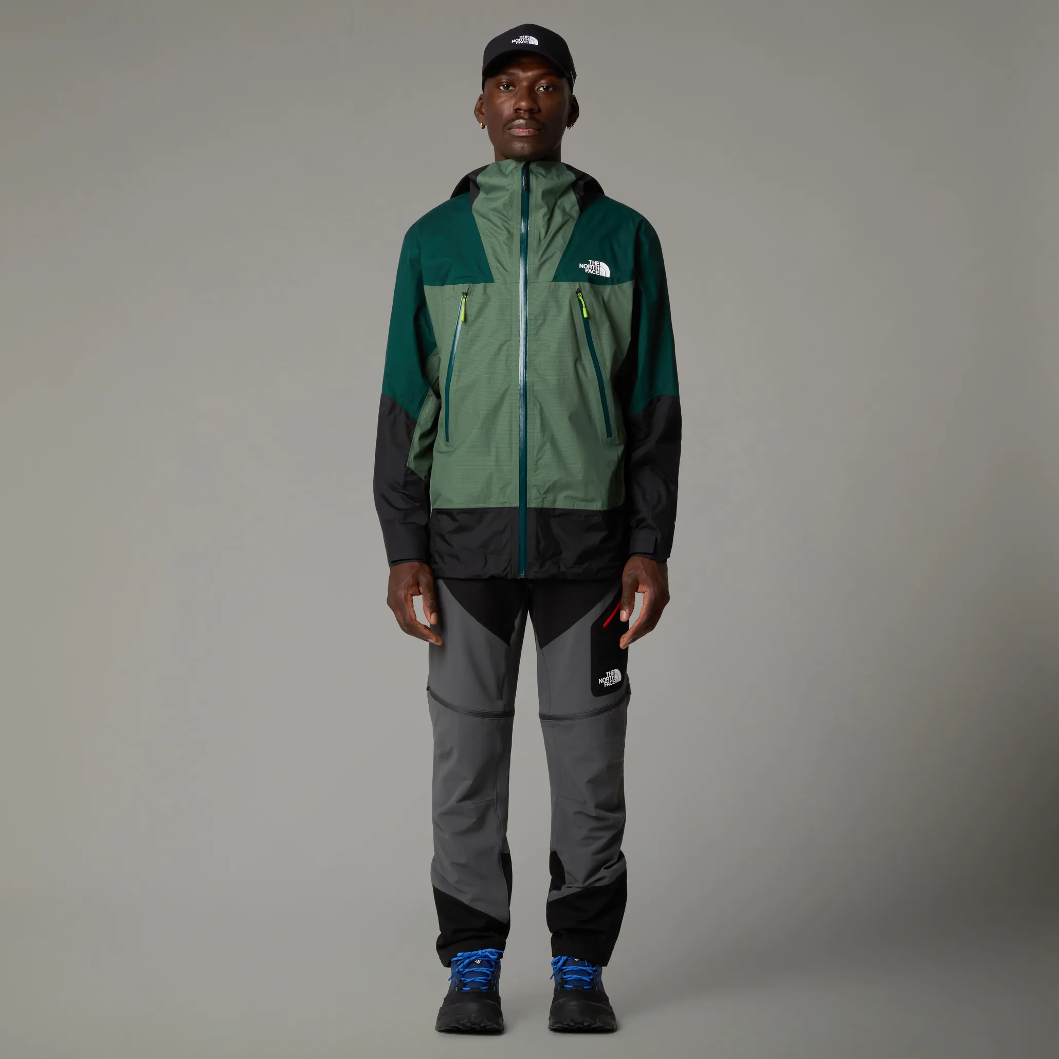 The North Face Men's Signal 2.5-Layer DryVent Duck Green/Deep Nori/TNF Black