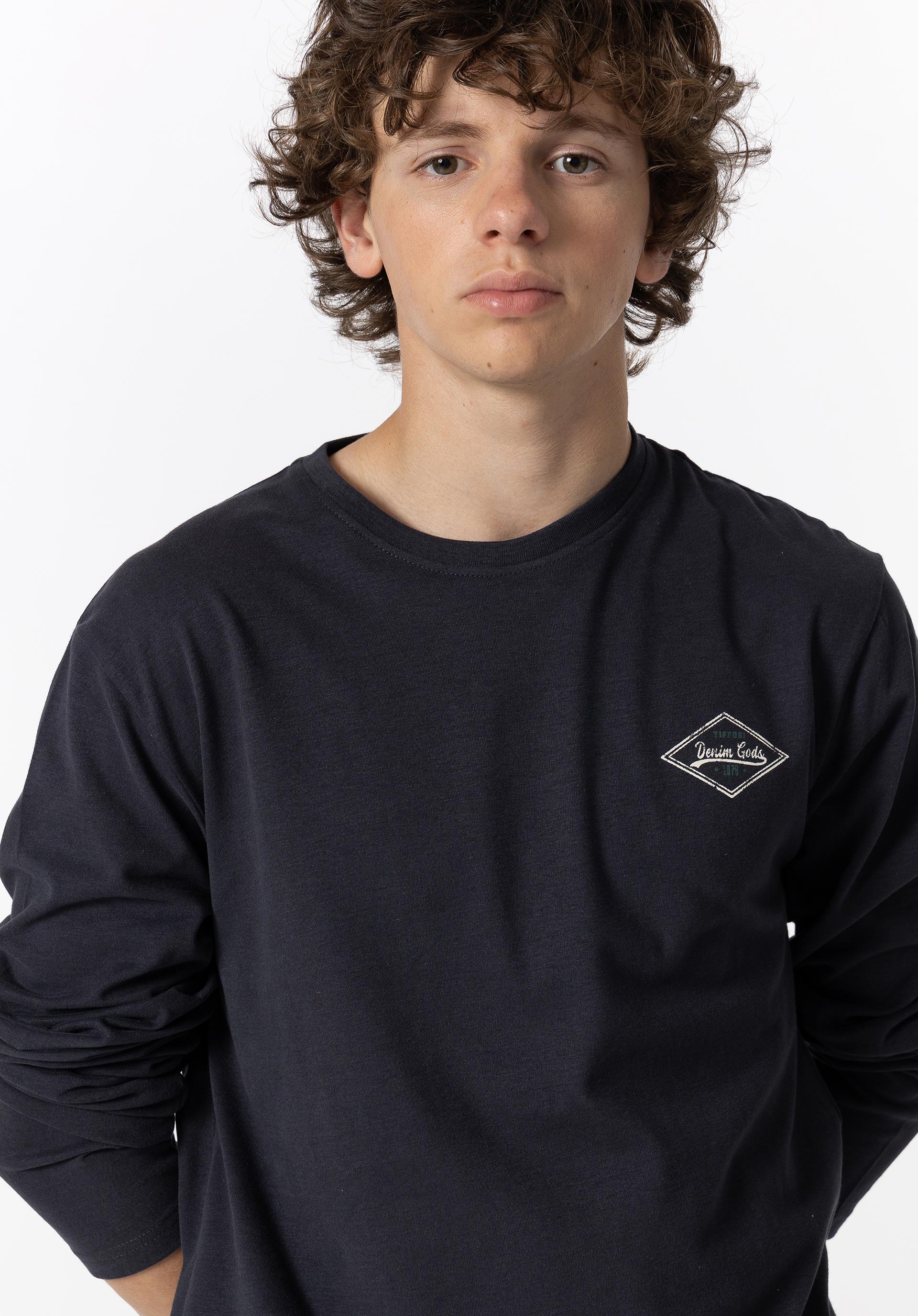 T-shirt com Estampado Frontal