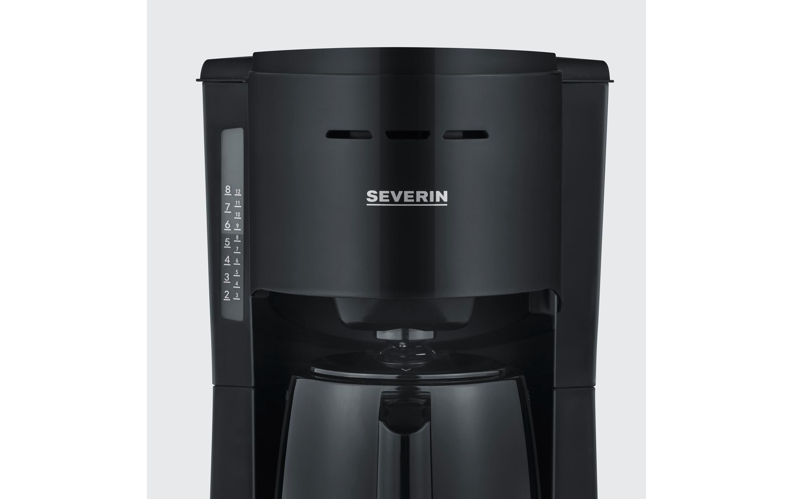 Filterkaffeemaschine KA 9306 SchwarzKaffeemaschine mit Thermoskanne
