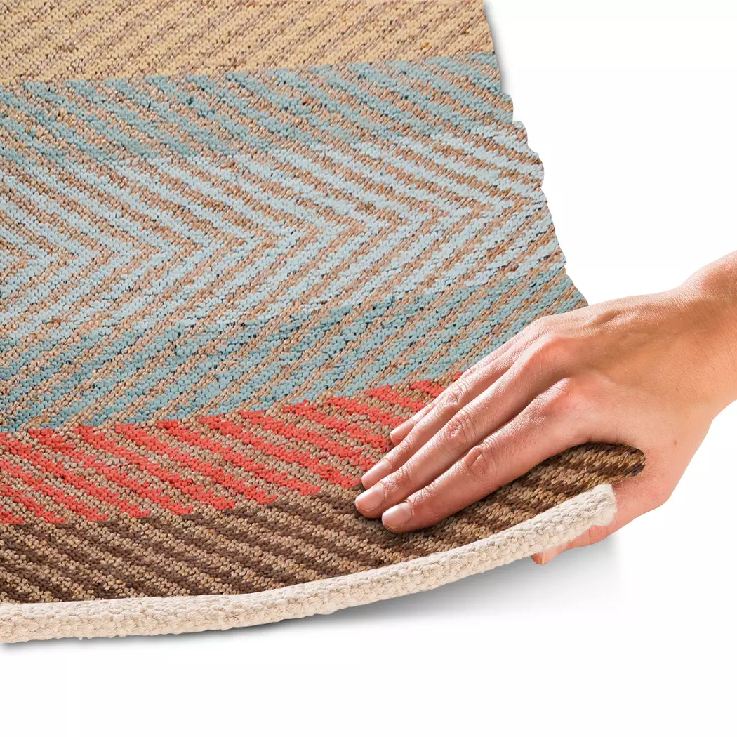 Designteppich Pastel Stripe 65 x 135 cm