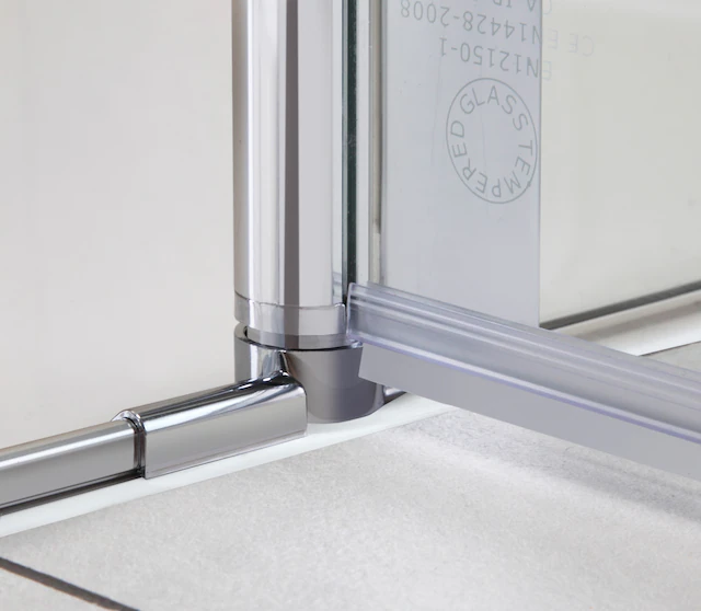 welltime Eckdusche »Florenz 4.2« Hebe-Senk-Mechanismus, barrierefrei einbaubar, mit Drehtüren