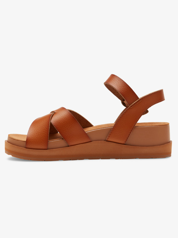 Kamila Sandales compensées Beige Femme