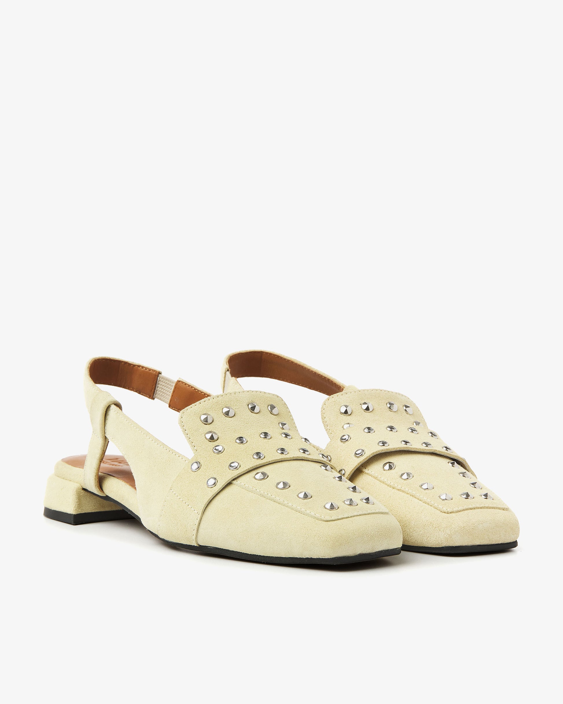 VIA VAI gele slingbacks Julie Damian