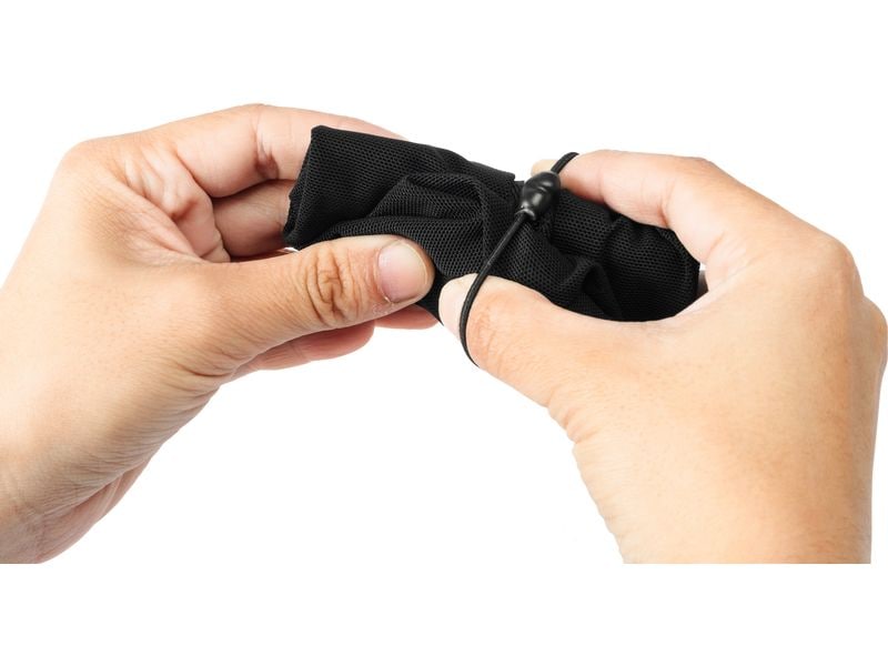 Peak Design Ultraleichter Mesh-Packwürfel XS Schwarz Minimalistische Organisationstasche