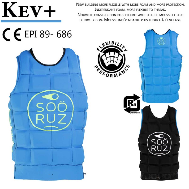 Impact Vest Sooruz Wakevest Kev+ reversible 2017 - The Corner Shop