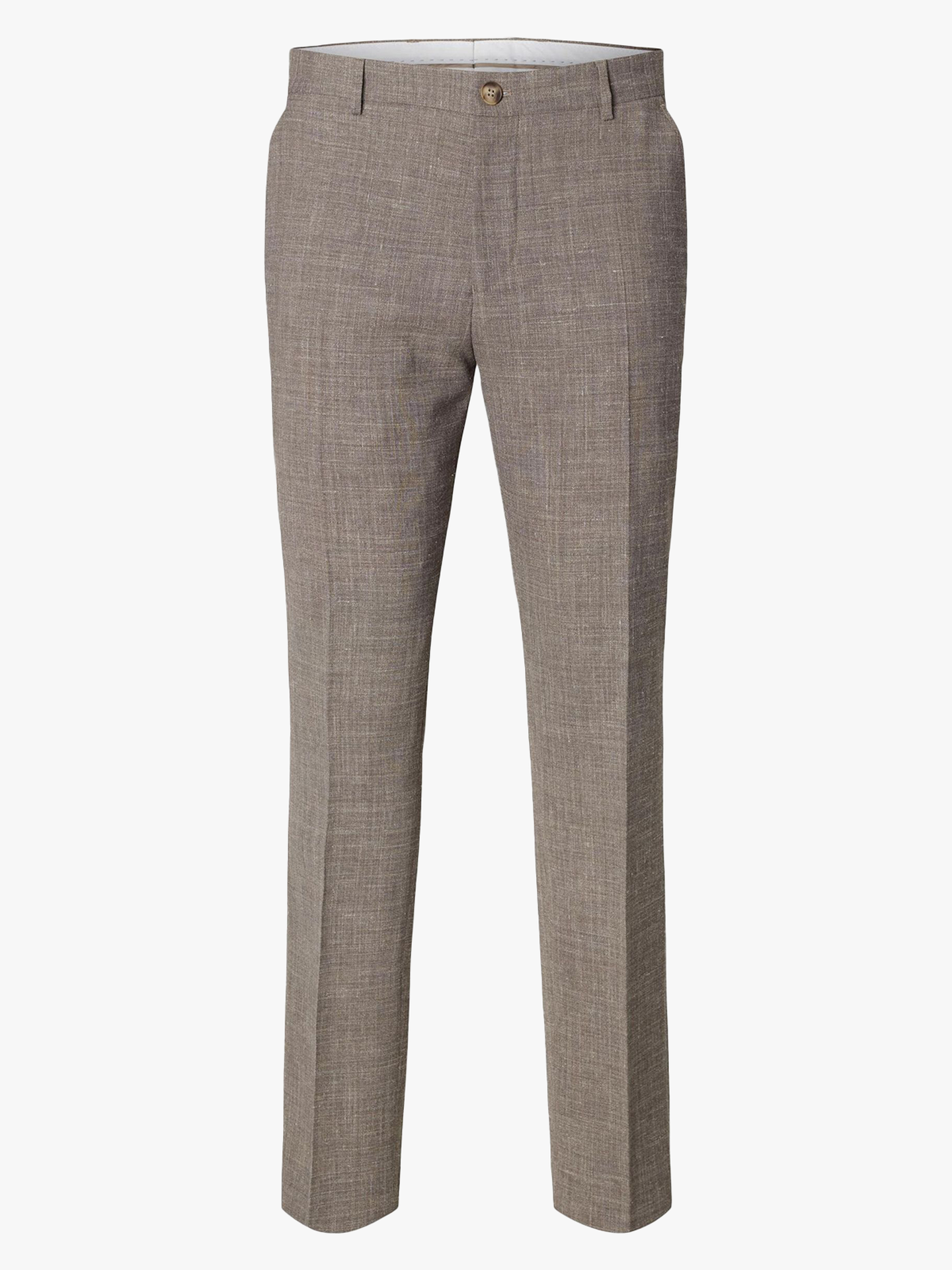 Slim-Oasis Linen Trousers
