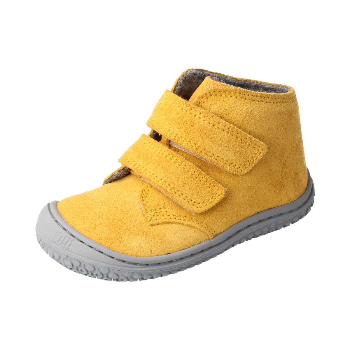 SL40013-F4 mustard SNAIL velours fleece velcro Weite/S