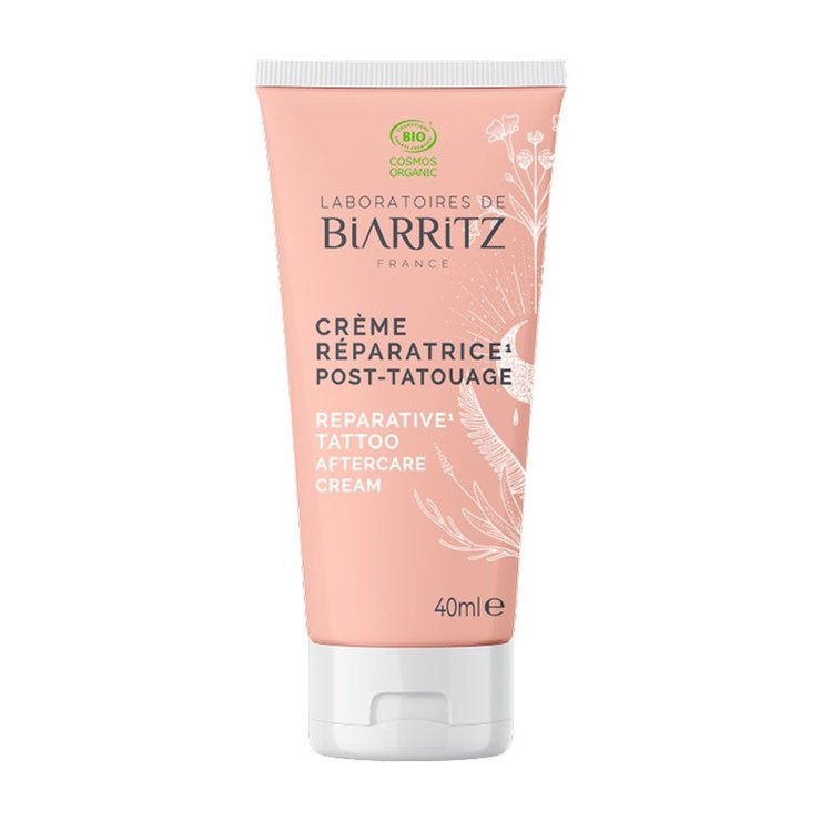 Crème réparatrice Bio Répare et hydrate 40ml Post-Tatouage laboratoires-de-biarritz