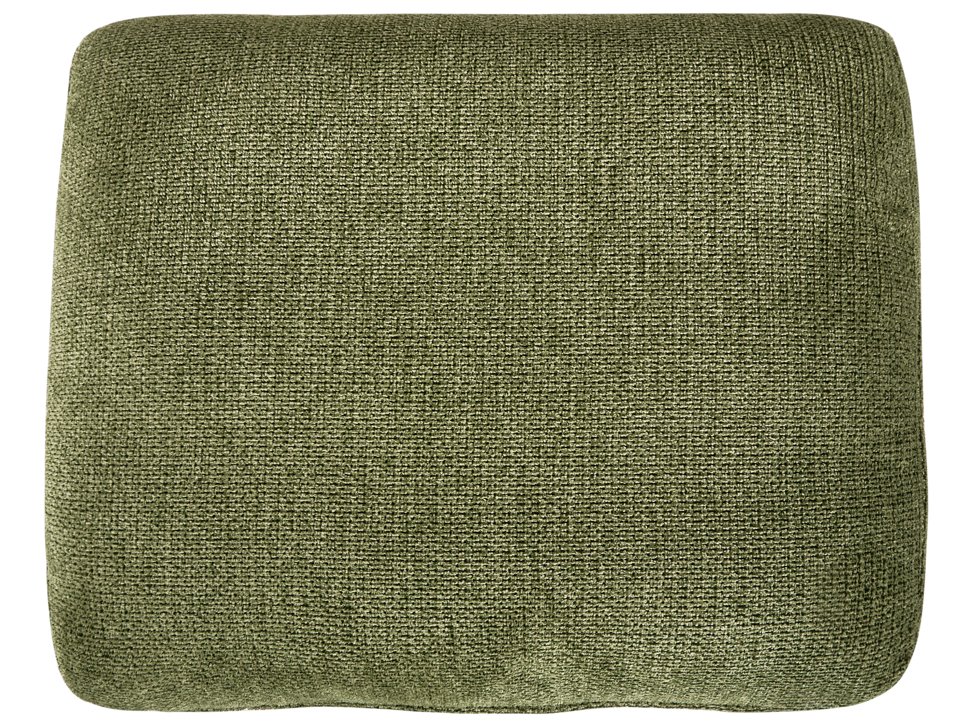 Rechtszijdige chaise longue ARTHEZE Stof Donkergroen