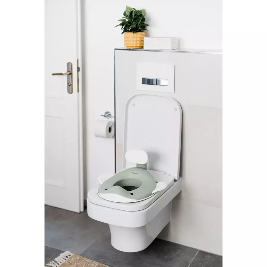 KINDSGUT Toilettenaufsatz Wal pistazie