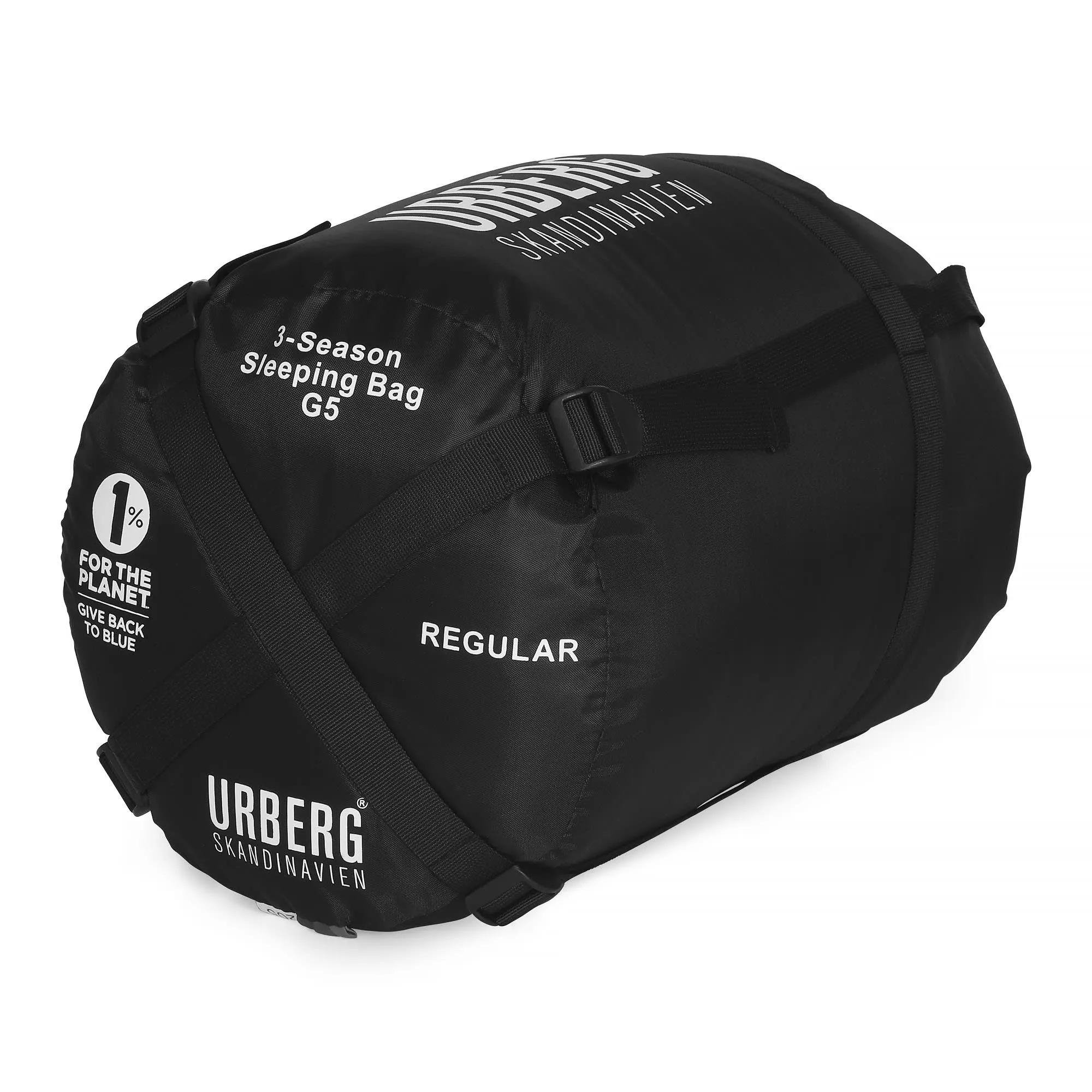 Urberg 3-season Sleeping Bag G5 Mallard Blue/Midnight Navy