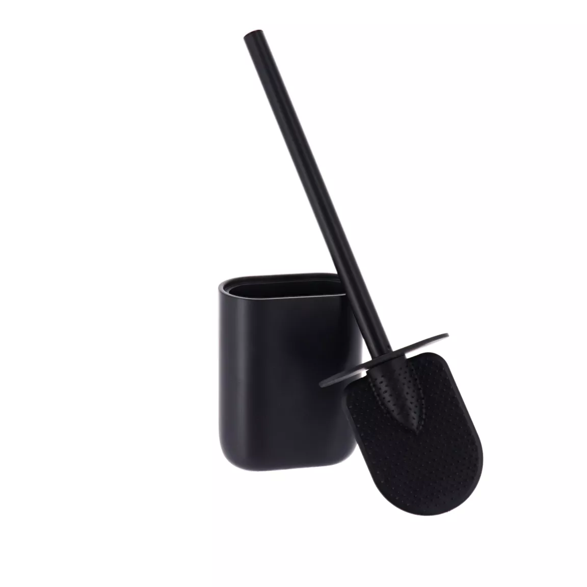 Brosse WC ovale Japandi Noir