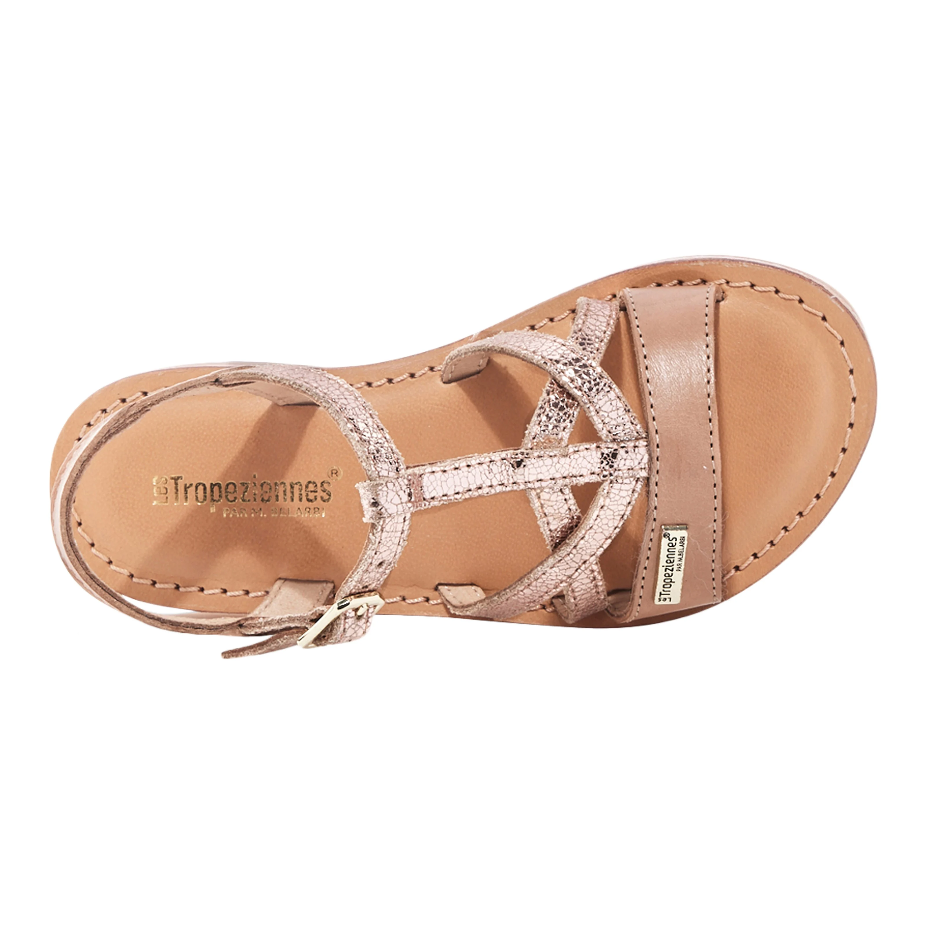 Sandales cuirpar m.belarbi biron | Beige