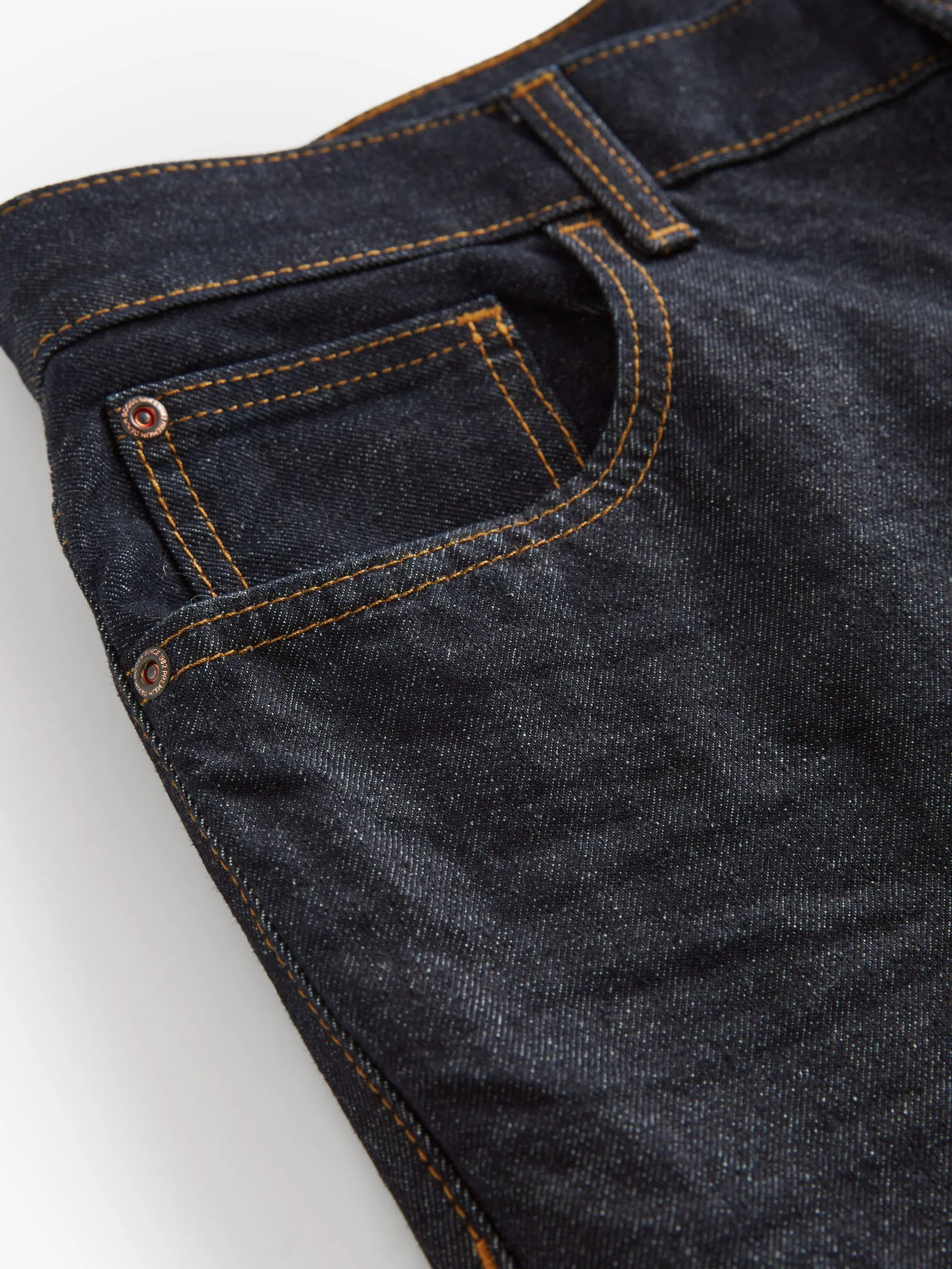 Donkerblauw - 100% katoenen authentic jeans