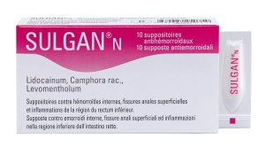 SULGAN N Suppositorien, 10 Stück