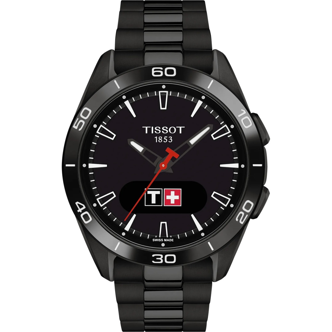 Tissot T-Touch Connect Sport Smartwatch Schwarz mit Titanarmband