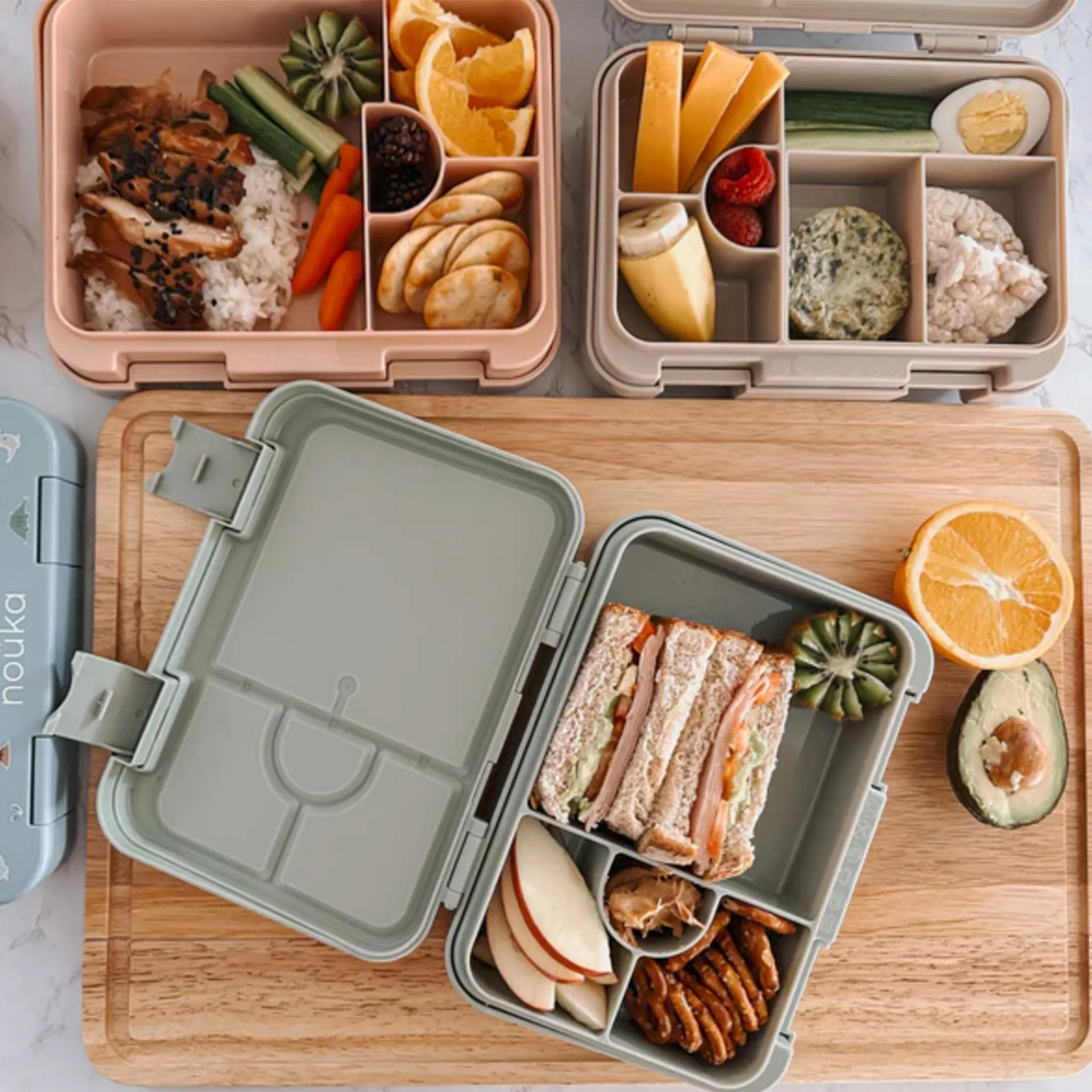 Nouka Boite à Lunch Bento - Dino Ville