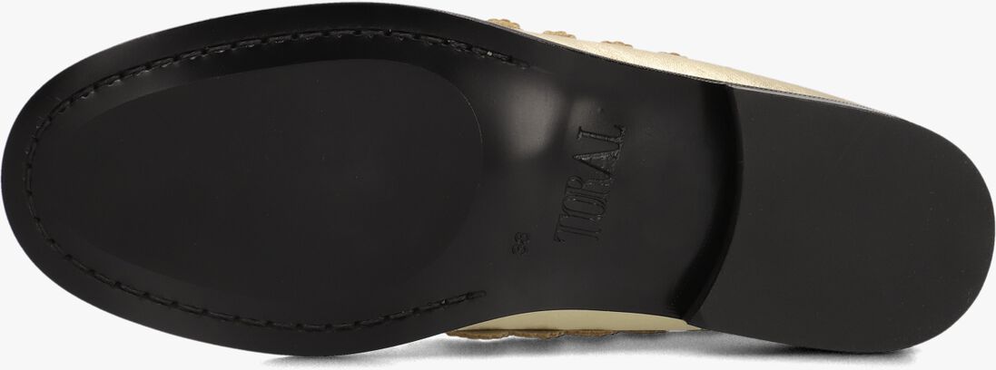 gouden toral loafers coin