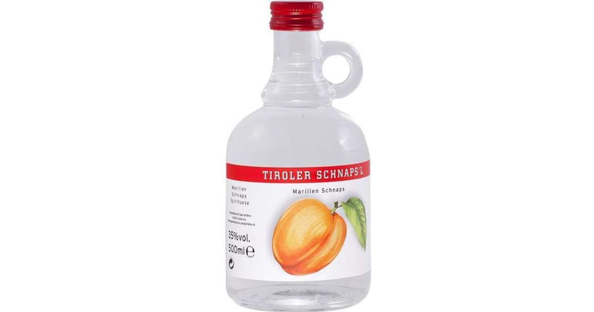 Alpenländische Spezialitäten Marillen Schnaps 0,5 Liter 35% (Einweg)