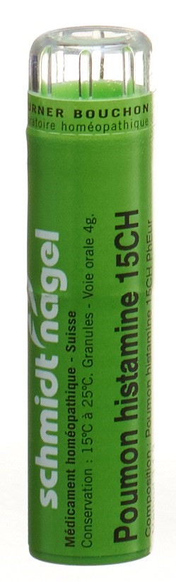 SCHMIDT-NAGEL Poumon hist 15 CH<br>4 g, Granulat