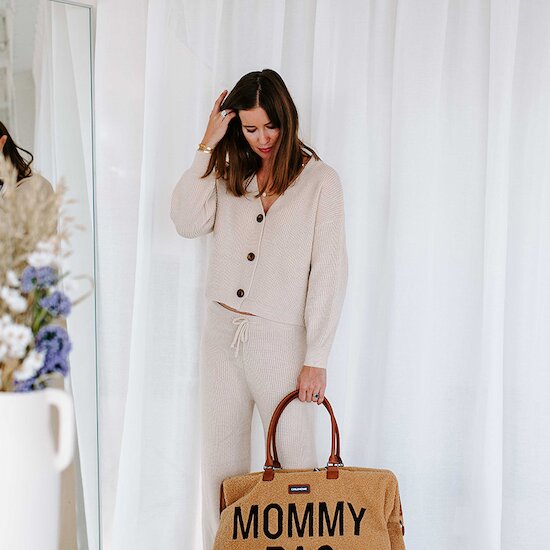 Sac à langer Mommy Bag   Teddy brun        de               Childhome