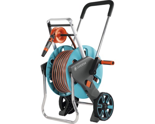 GARDENA CleverRoll M Easy Set slanghaspel inclusief 20m slang en accessoires