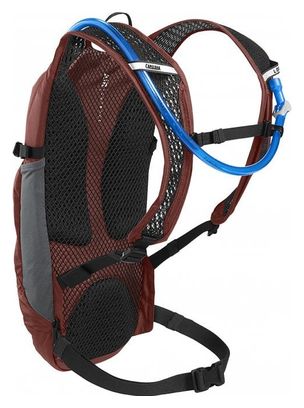 Sac d'hydratation Camelbak Lobo 9L   poche à eau 2L Rouge brique / Noir