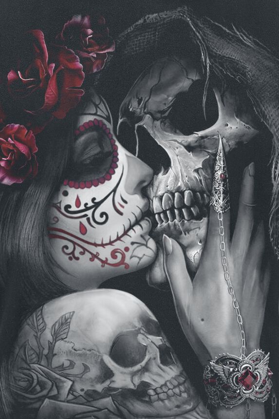 Dead Kiss | Spiral T-Shirt Manches courtes