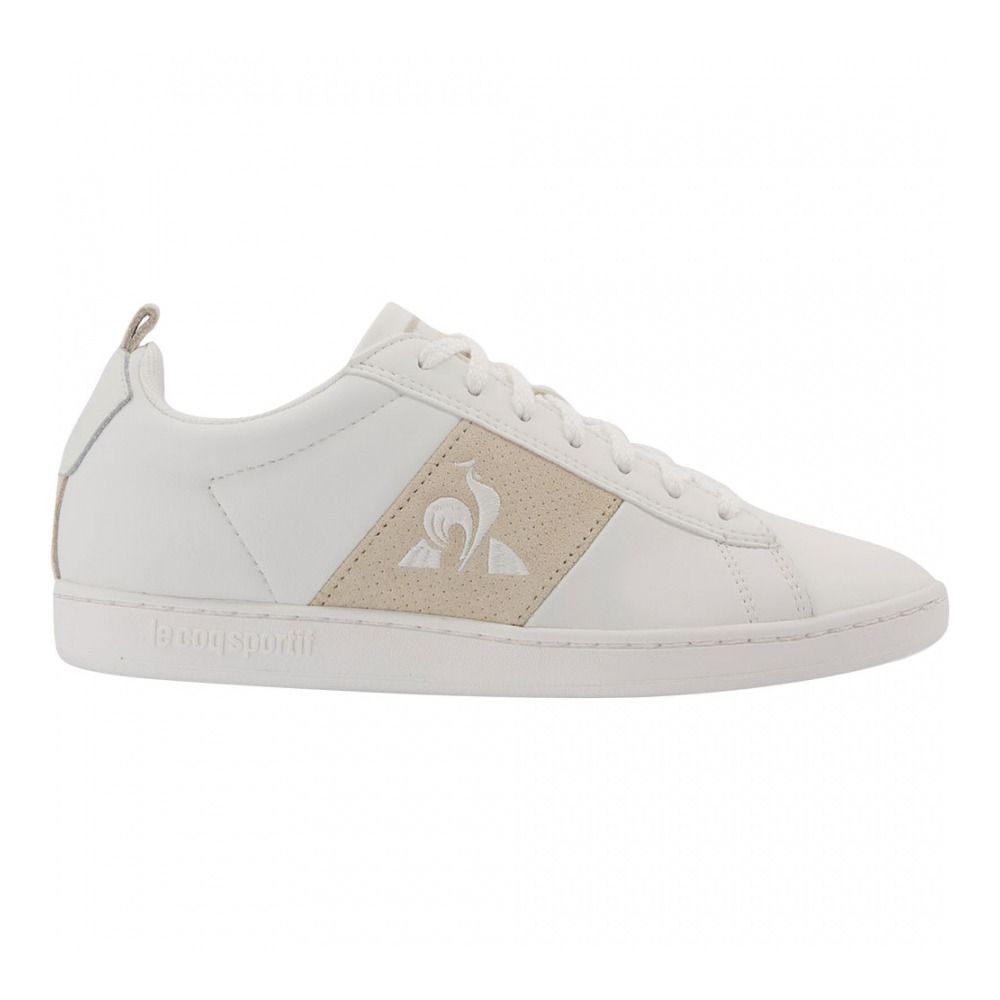 Le Coq Sportif COURTCLASSIC PREMIUM - Sneakers Femme optical white/turtle dove