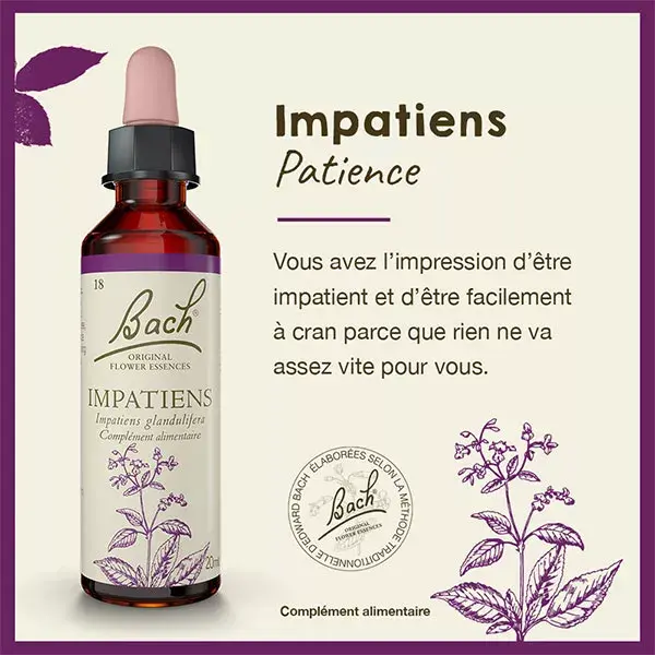 Fleurs de Bach Original - Impatiens 20ml