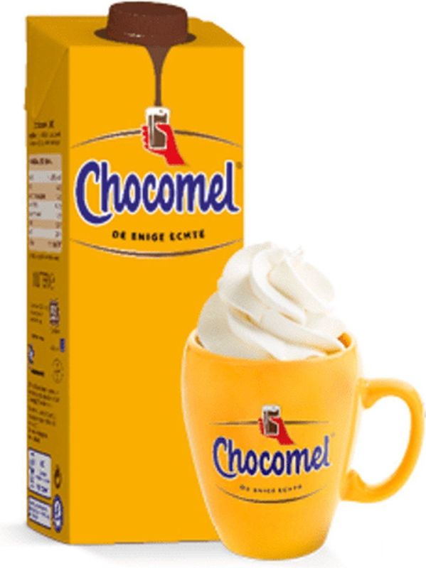 Chocomel - Chocolademelk - Volle Melk - 1 Liter - 12 Stuks