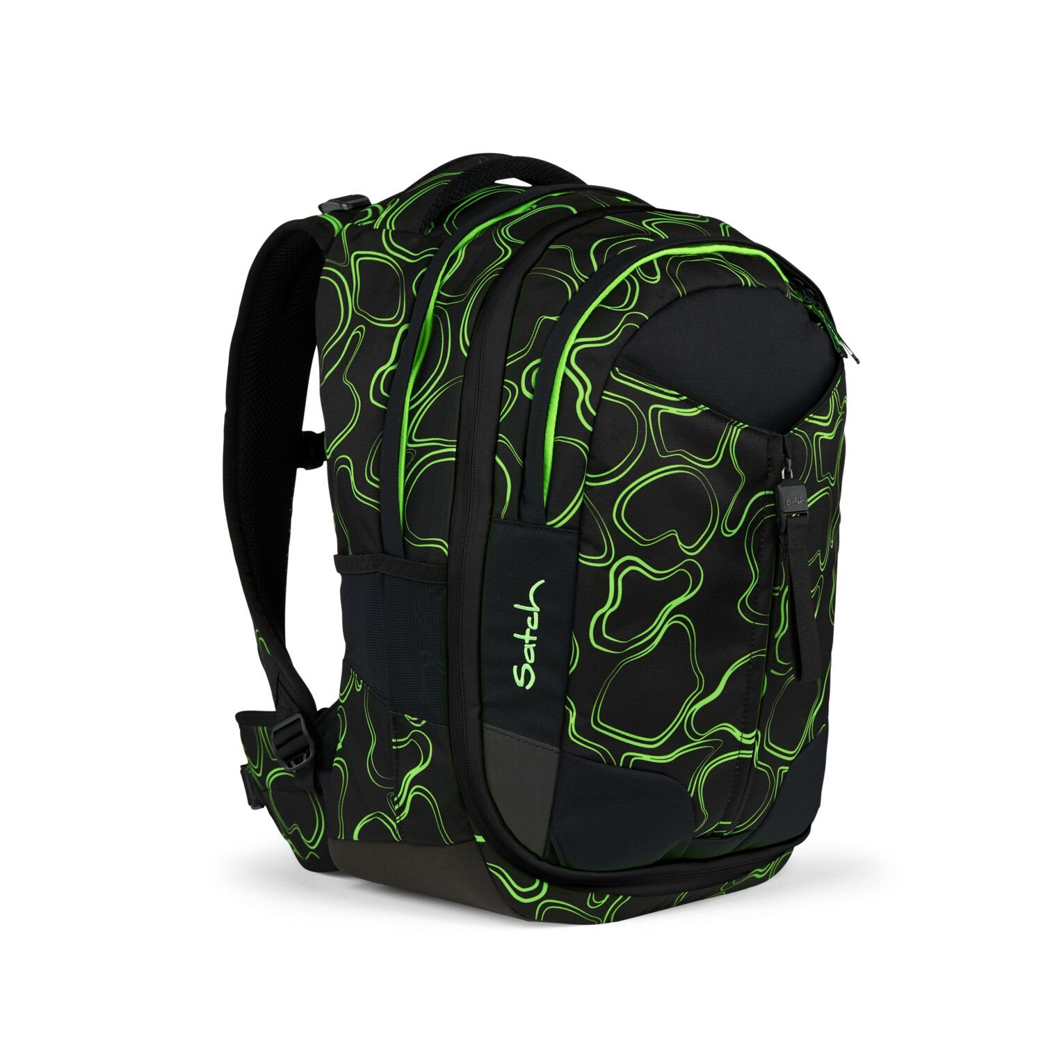 Satch Match School Backpack green supreme