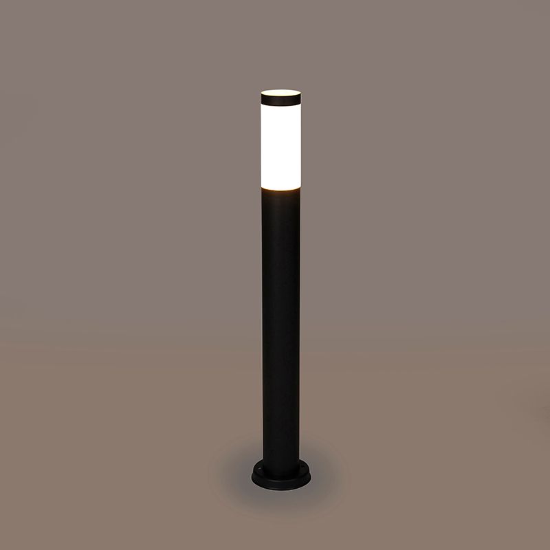 Smart buitenlamp paal antraciet 80 cm incl. Wifi P45 - Rox