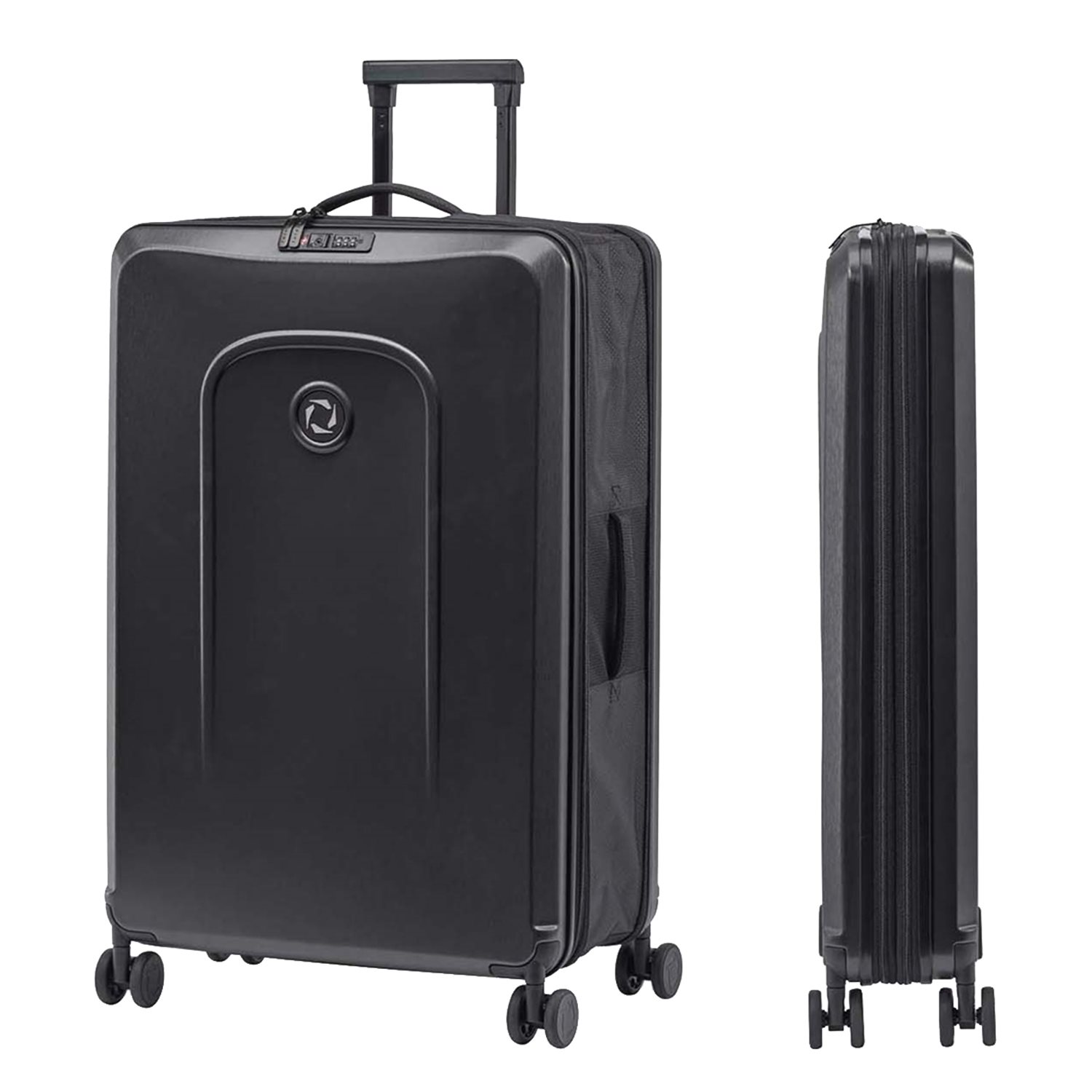 Senz Foldaway Check-In Trolley Large pure black