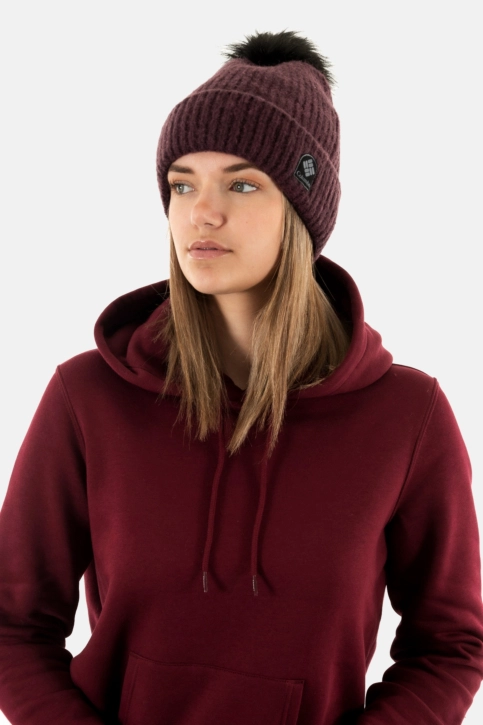 Bonnets columbia winter blur pom pom 608 moonvista