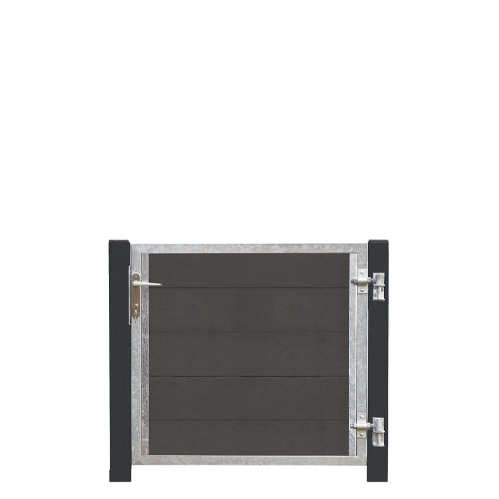 PORT PLUS FUTURA KOMPOSITT HØYRE 99X91CM ANTRASITT