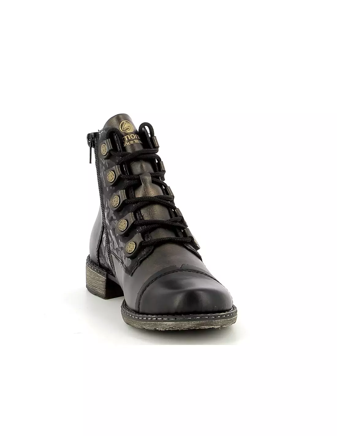 REMONTE D4391 02 - Boots & bottines schwarzantik