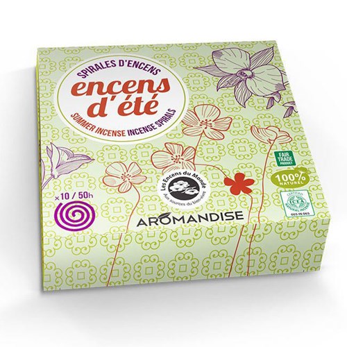 Spirales encens d'été anti-moustiques