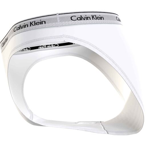 Calvin Klein Modern Logo Trusser, White, S