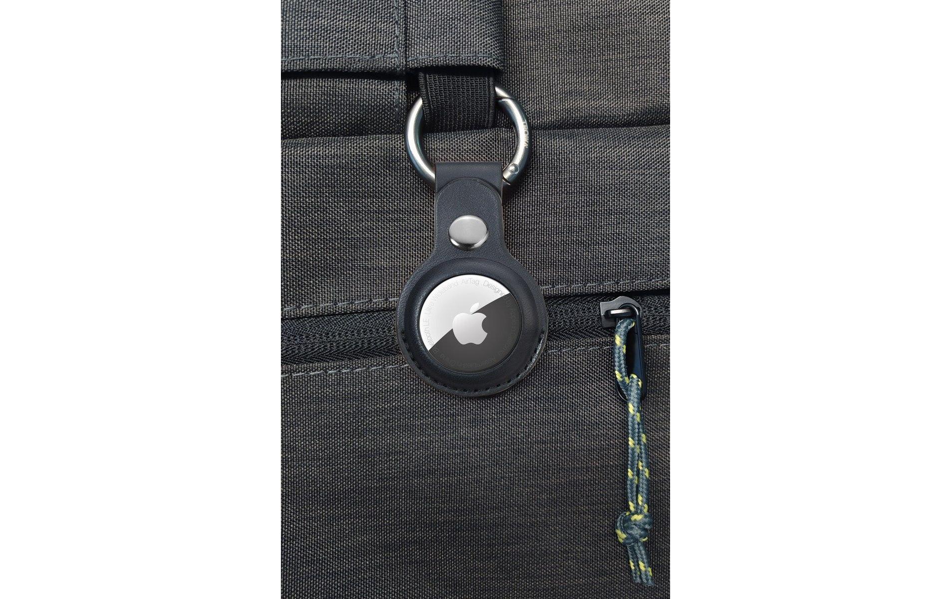 Schlüsselanhänger AirTag Cover SchwarzSchutzhülle für Apple Air Tag Ortungsknopf
