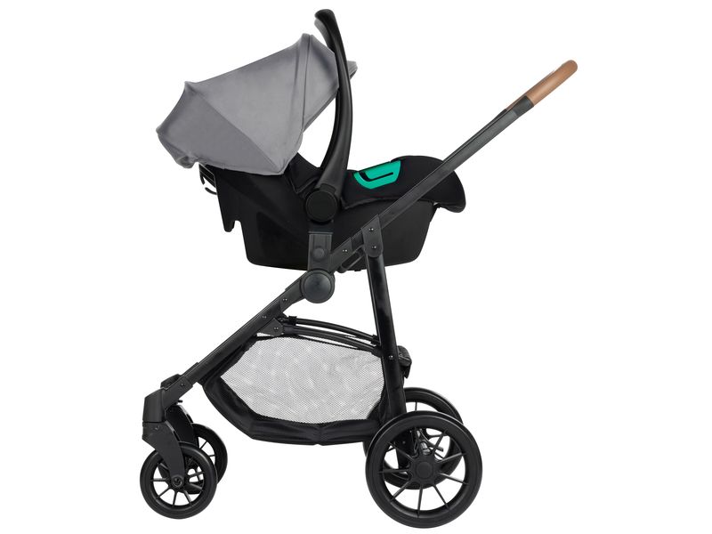 Bebeconfort Kinderwagenset Haze Trio Tinted Gray Komfort Buggy und Travelsystem