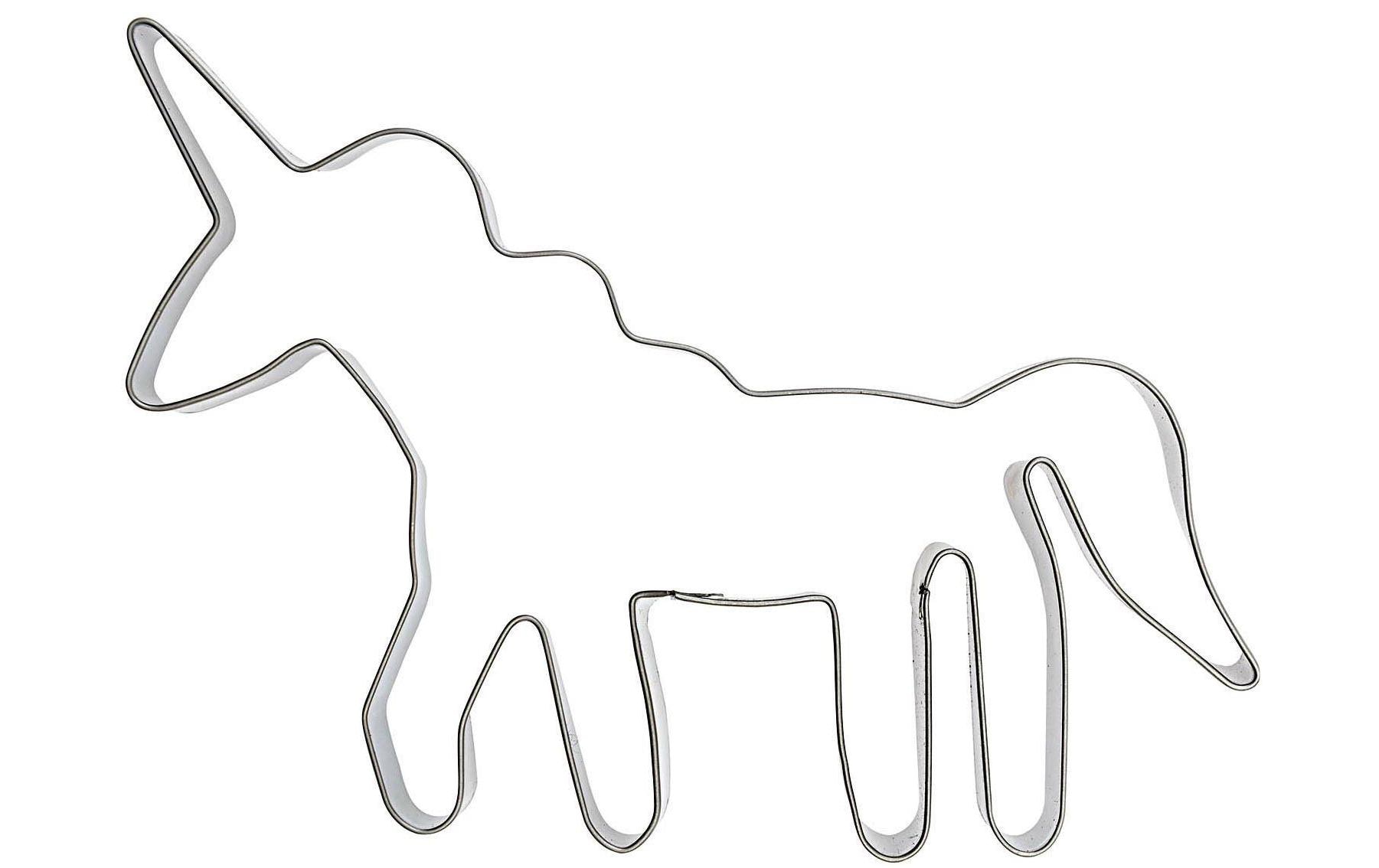 Guetzli-Ausstecher 12 x 11 cm EinhornKreativ mit Rico Design