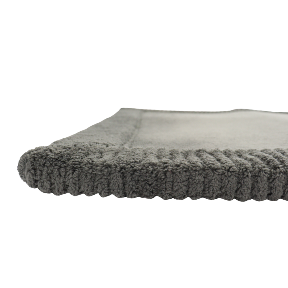 Orange85 50 x 80 cm polyester badmat - Grey